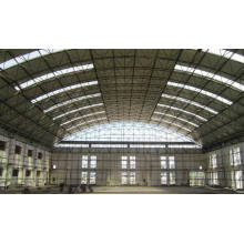 Prefab Flugzeug Hangar Space Frame Roofing Stahlkonstruktion